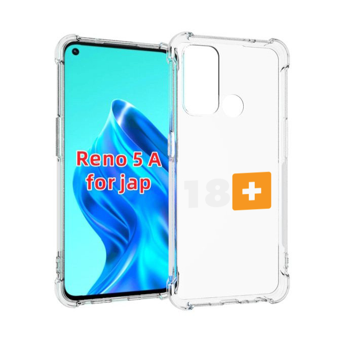 

Чехол MyPads 18+ для Oppo Reno 5A, Прозрачный, Tocco
