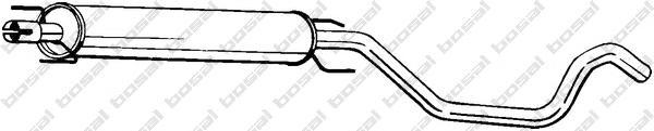 

285-423_Глушитель Средняя Часть Opel Zafira 1.6I/1.8I 16V 03-05