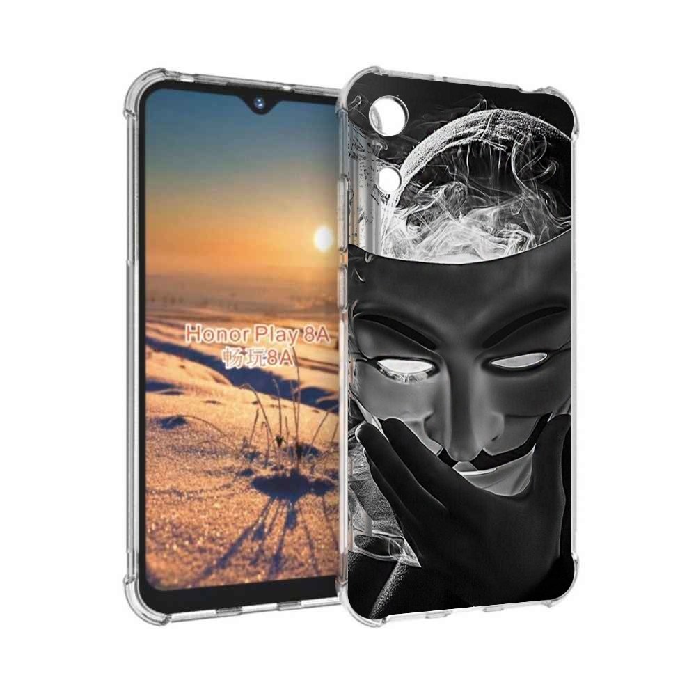 

Чехол бампер MyPads Маска для Honor 8A, Прозрачный, Tocco