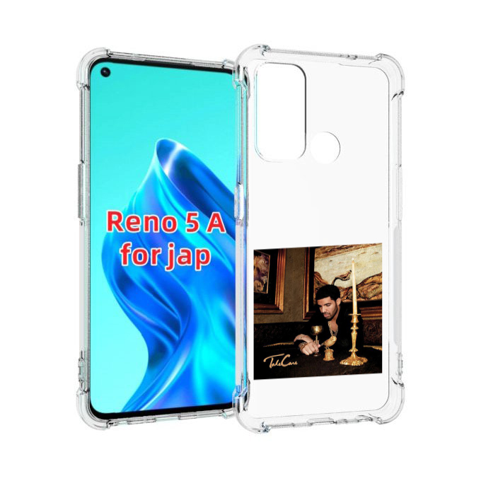 

Чехол MyPads Drake - Take Care для Oppo Reno 5A, Прозрачный, Tocco