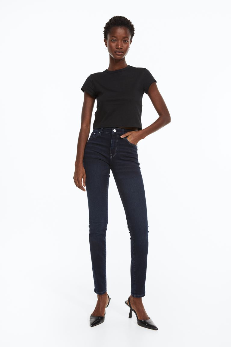 

Джинсы женские H&M 0986428014 синие 32 (доставка из-за рубежа), Синий, 0986428014