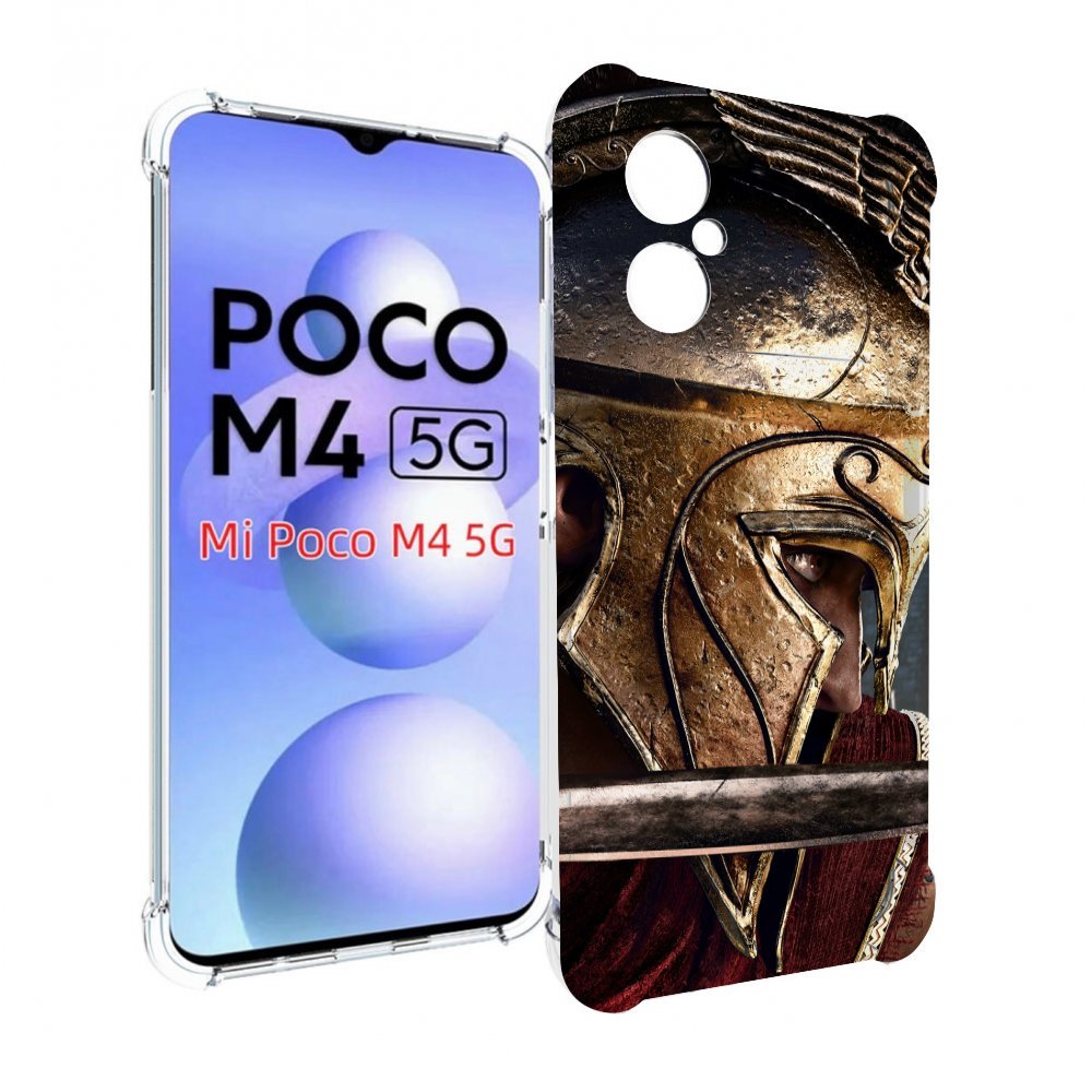 

Чехол MyPads Assassin's Creed Odyssey для Xiaomi Poco M4 5G, Прозрачный, Tocco