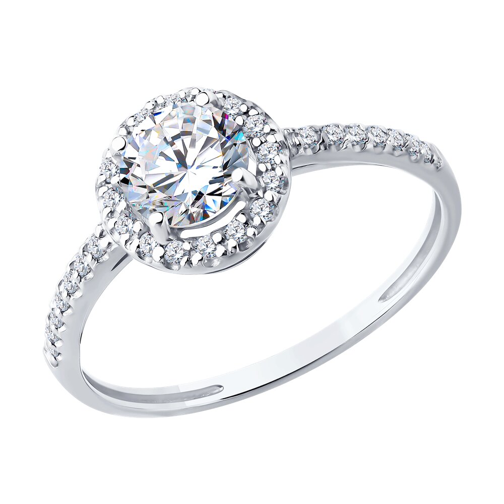 

Кольцо из золота р. , Diamant 52-110-02352-1, фианит, 52-110-02352-1