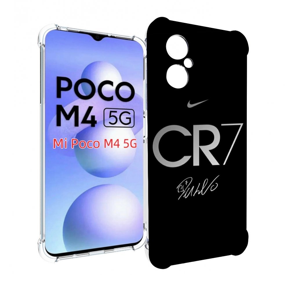 

Чехол MyPads CR7 для Xiaomi Poco M4 5G, Прозрачный, Tocco