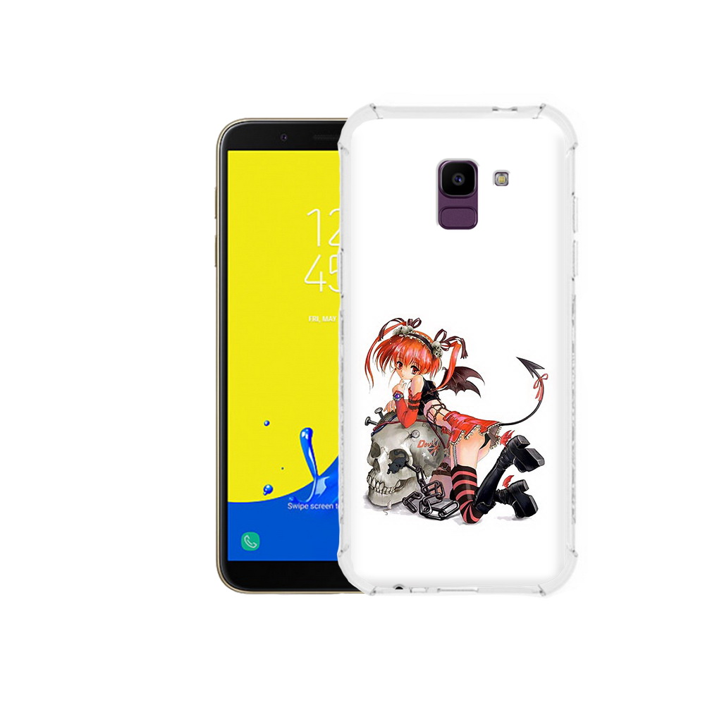 

Чехол MyPads Tocco для Samsung Galaxy J6 (2018) аниме, Прозрачный, Tocco