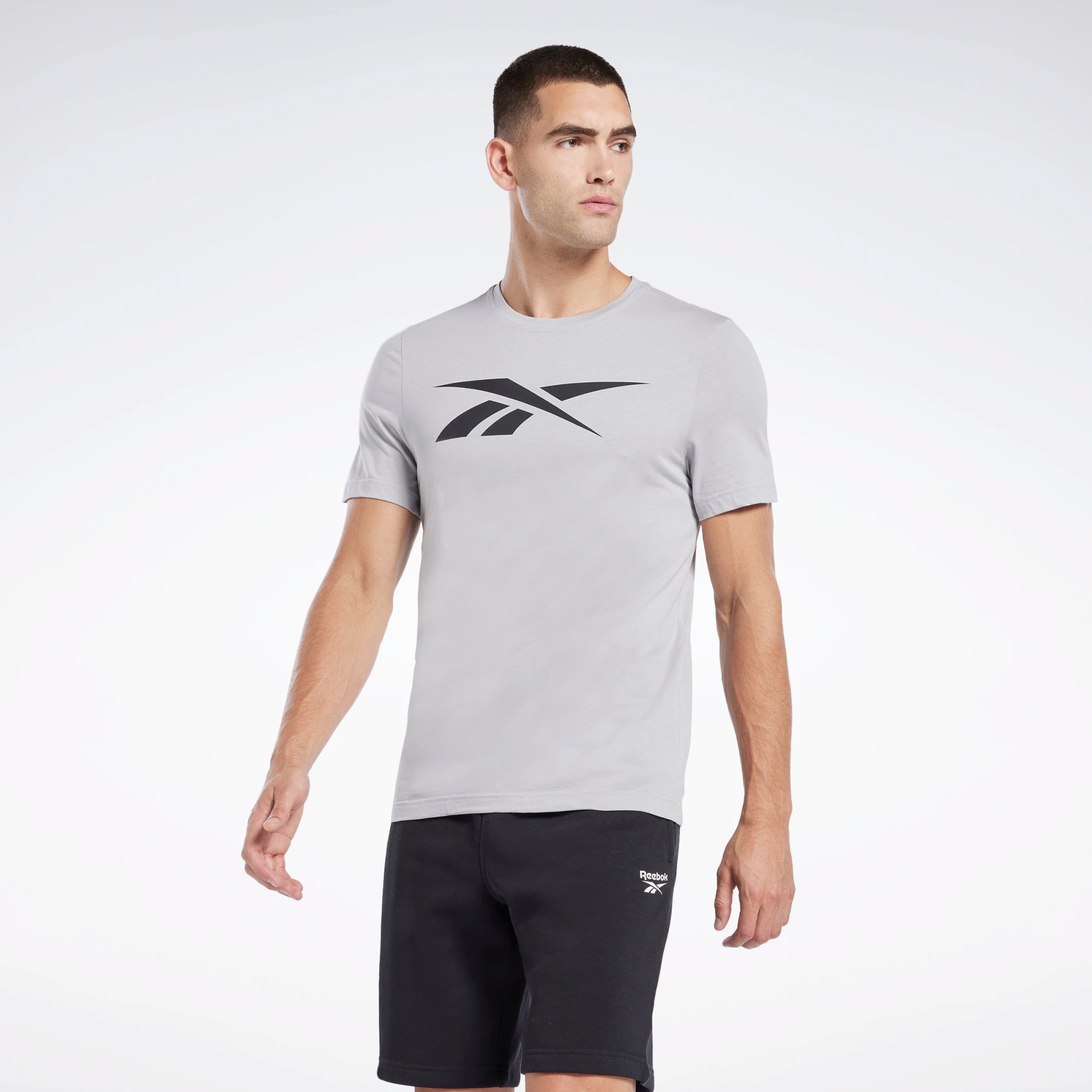 

Футболка мужская Reebok Graphic Series Vector T-Shirt серая 2XL, Graphic Series Vector T-Shirt