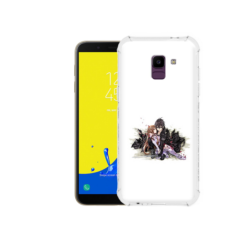 

Чехол MyPads Tocco для Samsung Galaxy J6 (2018) аниме асуна, Прозрачный, Tocco