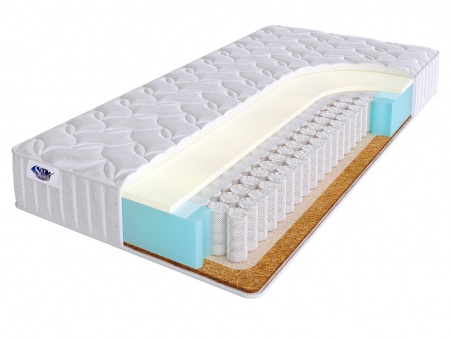 

Матрас SkySleep 210 x 205 JOY VARIO S500, Белый, JOY VARIO S500