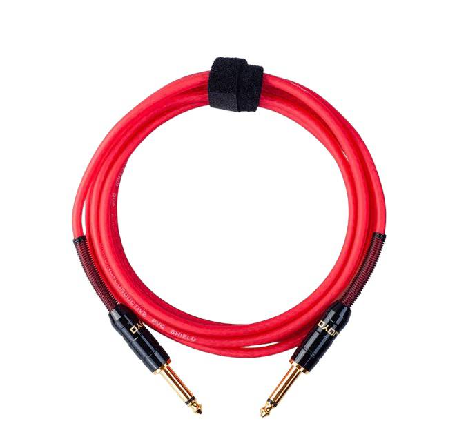 Joyo Cm-21 red (красный) инструментальный кабель 6 м, Ts-ts 6,3 мм
