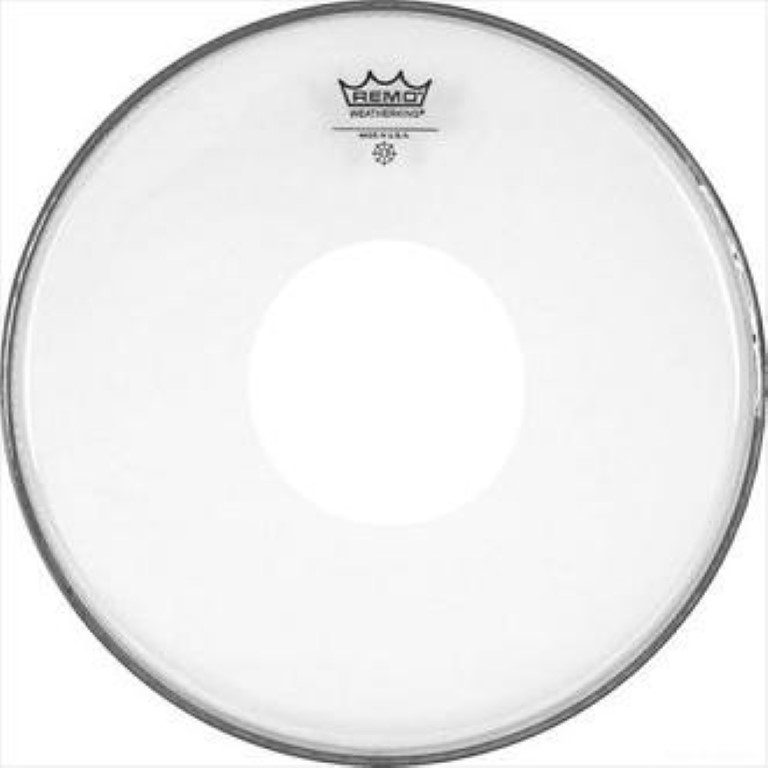 

Remo Cs-0312-00 Batter, Controlled Sound, White Dot, Clear 12 пластик, Белый