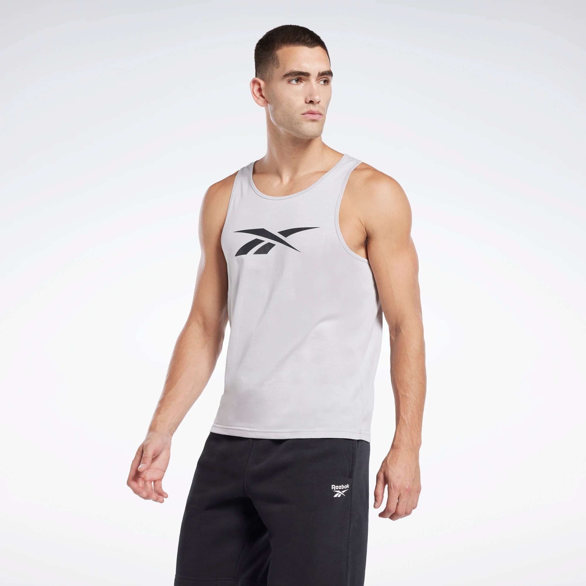 Майка мужская Reebok Graphic Series Vector Tank Top белая M