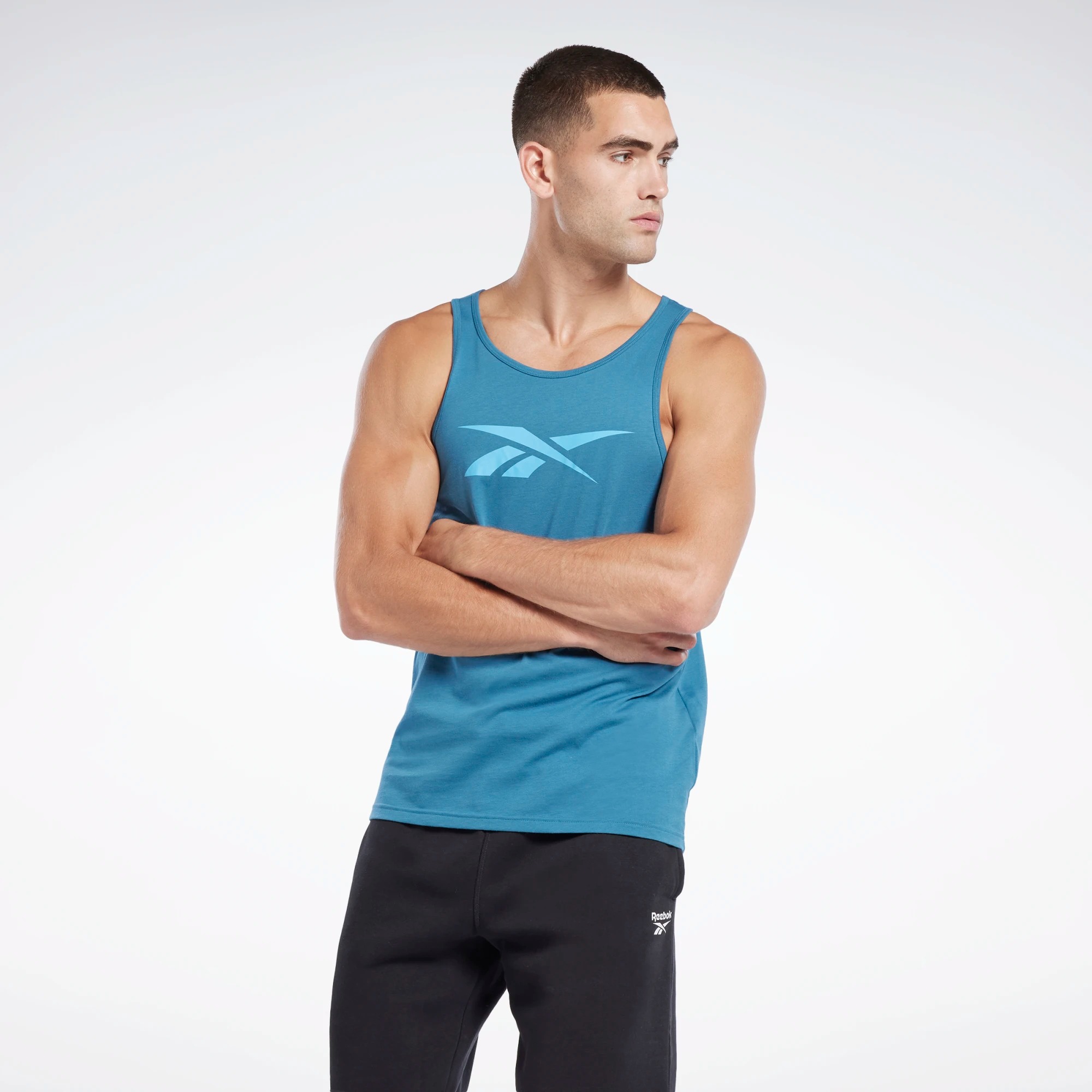 Майка мужская Reebok Graphic Series Vector Tank Top синяя L