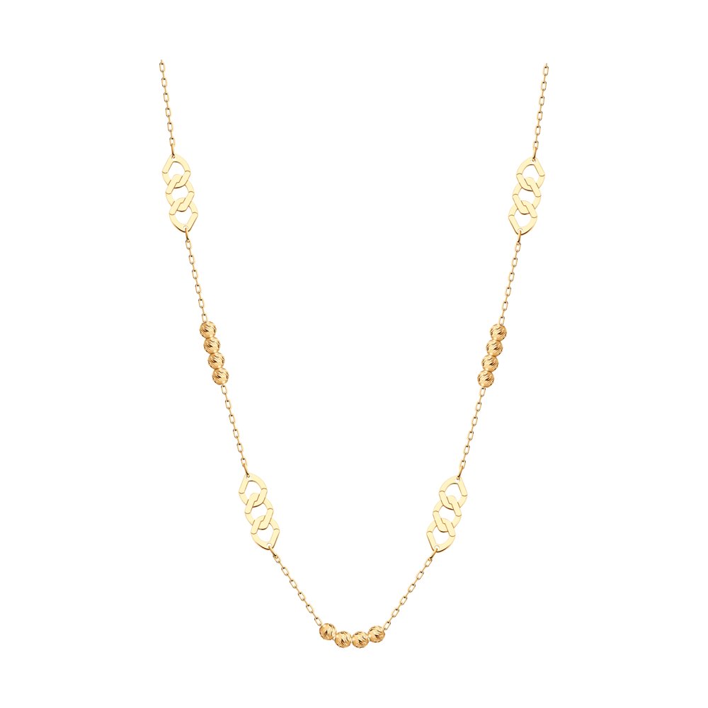 

Колье из красного золота 45 см Diamant 51-170-01189-1, 51-170-01189-1