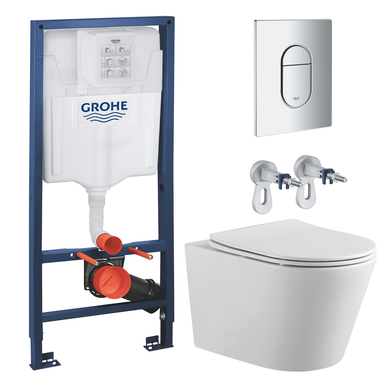 

Комплект инсталляции GROHE с унитазом Aquatek ВЕГА и сиденьем с микролифтом (NW0205)