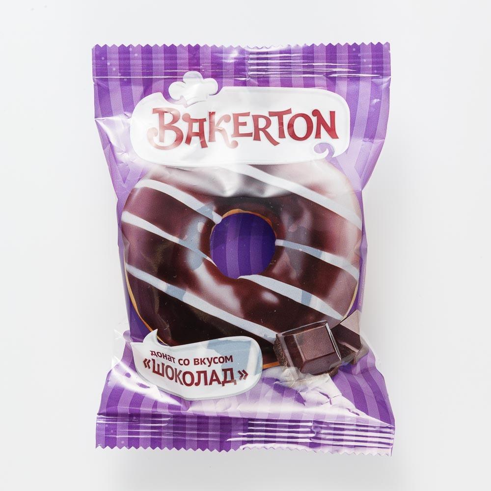 

Донат Bakerton глазированный, со вкусом шоколада, 55 г
