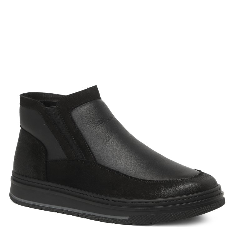 

Полусапоги мужские Tendance Y190H-07E черные 44 EU, Черный, Y190H-07E
