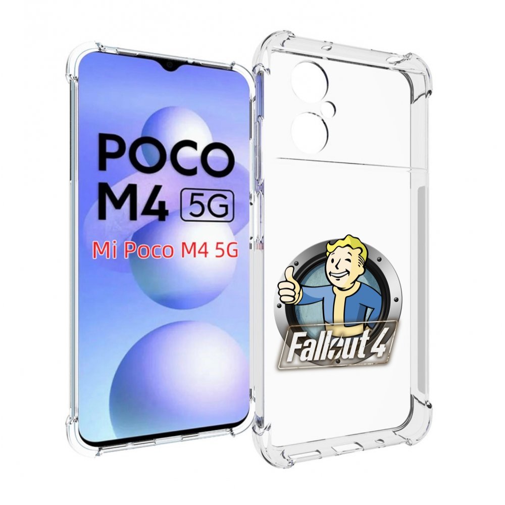 

Чехол MyPads Fallout-4 для Xiaomi Poco M4 5G, Прозрачный, Tocco