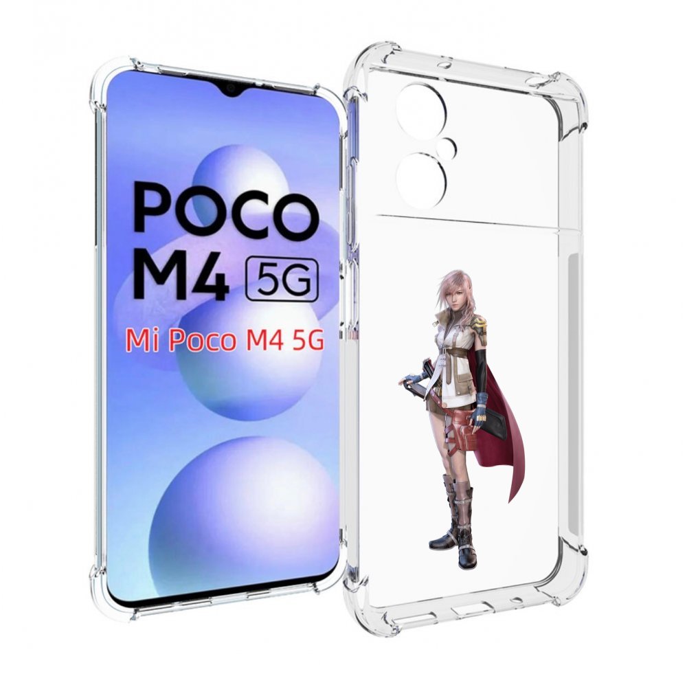 

Чехол MyPads Final-Fantasy для Xiaomi Poco M4 5G, Прозрачный, Tocco