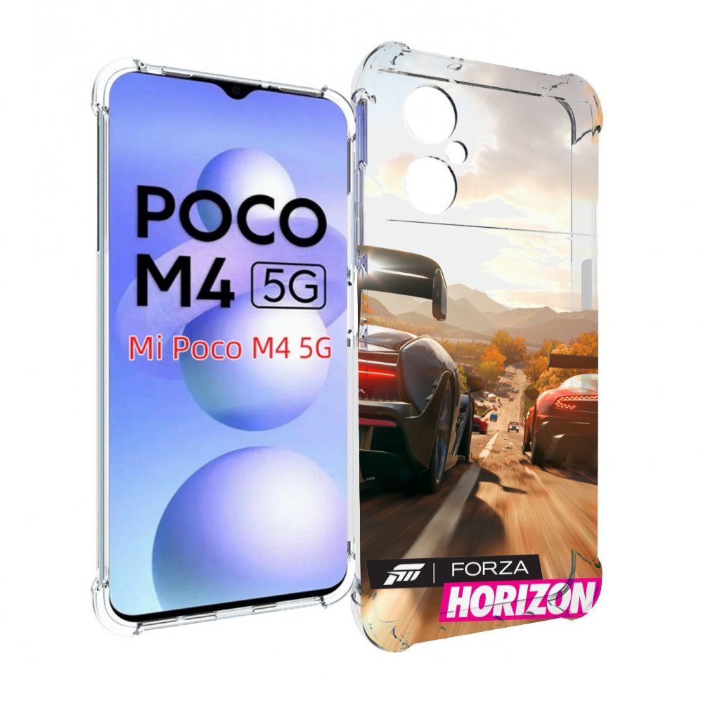 фото Чехол mypads forza horizon для poco m4 5g