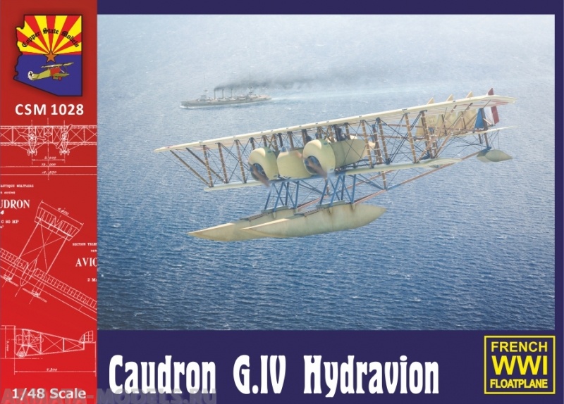 K1028 Caudron G.IV Hydravion