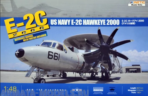 

K48016 1/48 E-2C Hawkeye 2000 U.S. Navy
