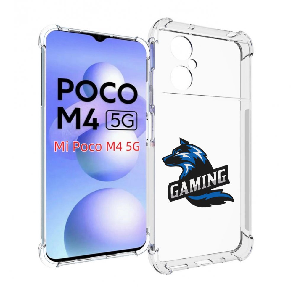 

Чехол MyPads Gaming мужской для Xiaomi Poco M4 5G, Прозрачный, Tocco