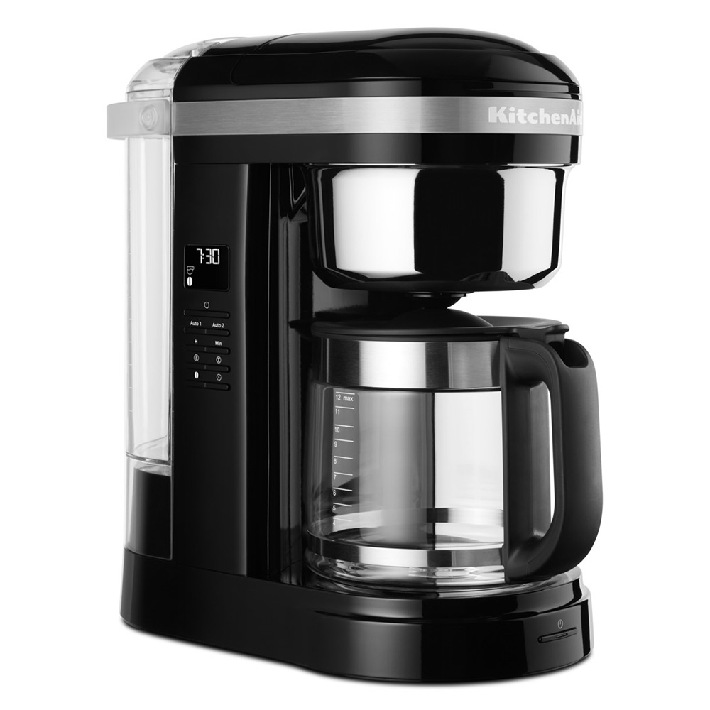 Кофеварка капельного типа KitchenAid 5KCM1209EOB Black кухонный комбайн kitchenaid 5kfc0516eob black