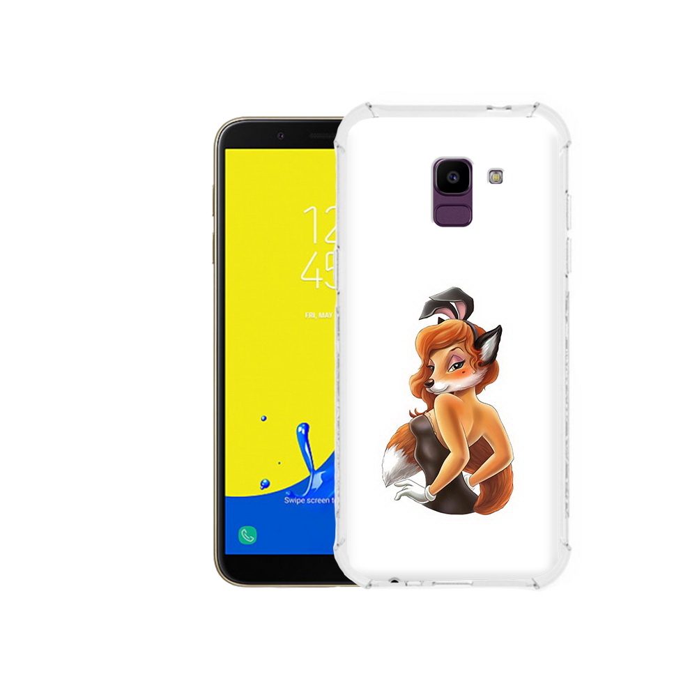 

Чехол MyPads Tocco для Samsung Galaxy J6 (2018) баронесса, Прозрачный, Tocco