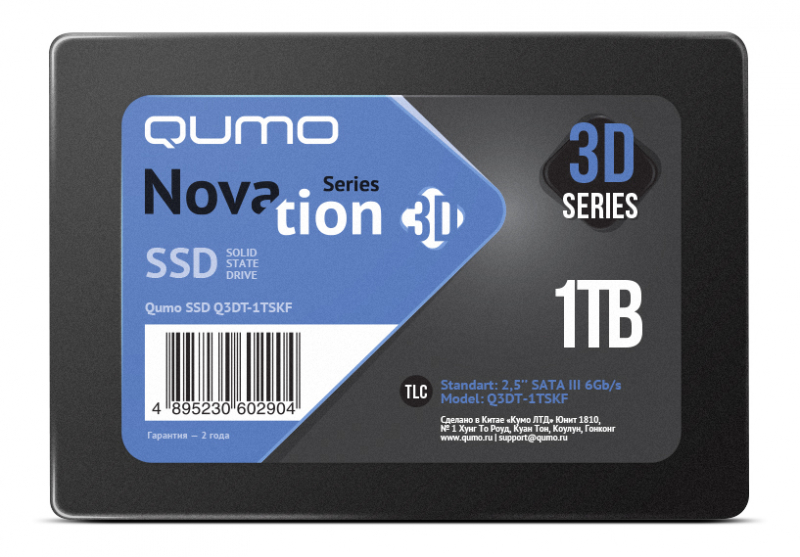 SSD накопитель QUMO (Q3DT-1TSCY)