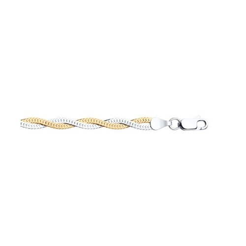 

Колье из серебра 45 см SOKOLOV 94074419, 94074419
