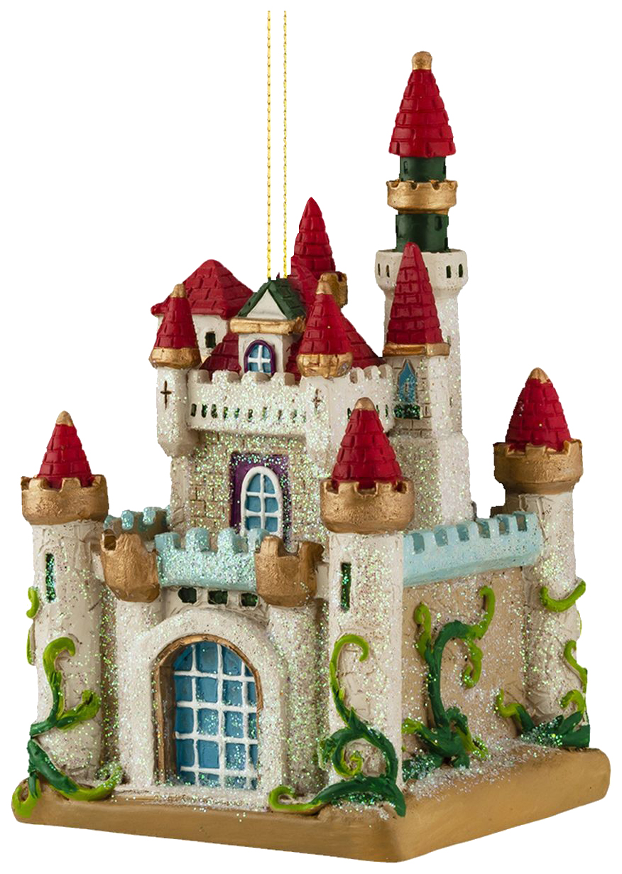 

Елочная игрушка ErichKrause Замок 47724 10 см 1 шт., Замок