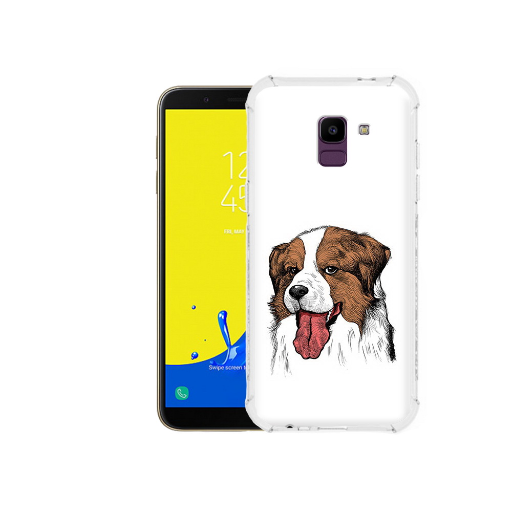 

Чехол MyPads Tocco для Samsung Galaxy J6 (2018) бетховен, Прозрачный, Tocco