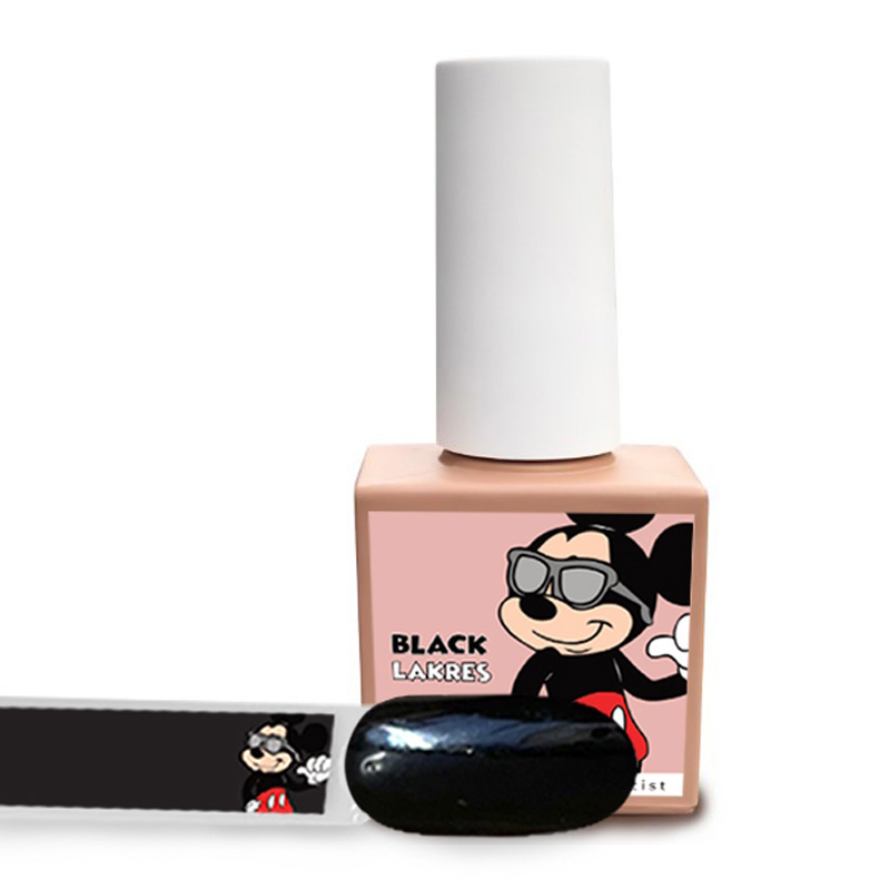 Гель-лак Lakres Mickey Mouse Black, 10 мл