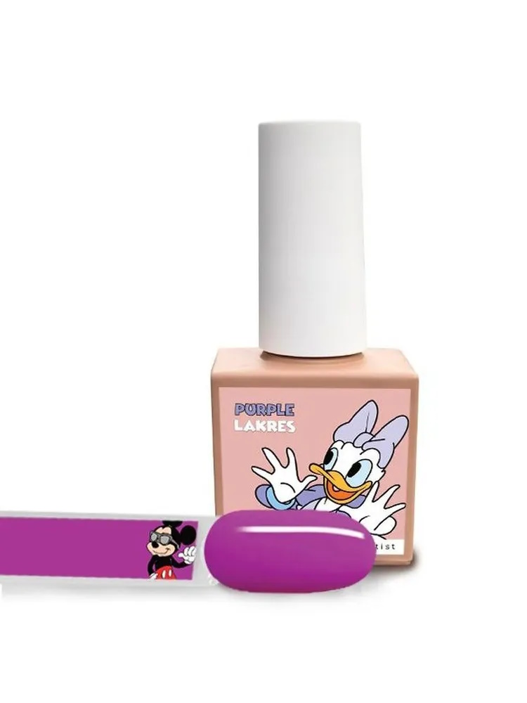 Гель-лак Lakres Mickey Mouse Purple, 10 мл