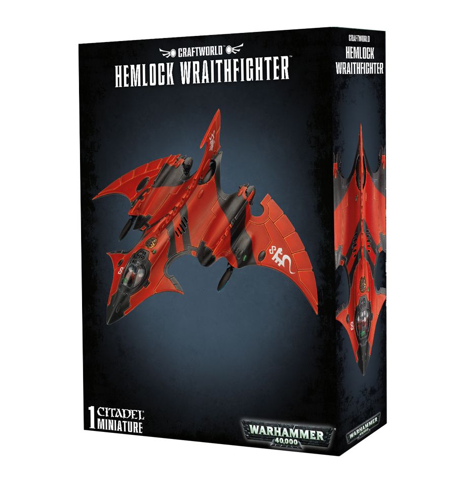 Миниатюра для игры Games Workshop Warhammer 40000 Craftworlds Hemlock Wraithfighter, 46-14 veld co набор истребителей с кораблями