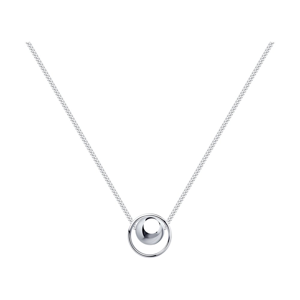 

Колье из серебра 45 см SOKOLOV 94070498, 94070498