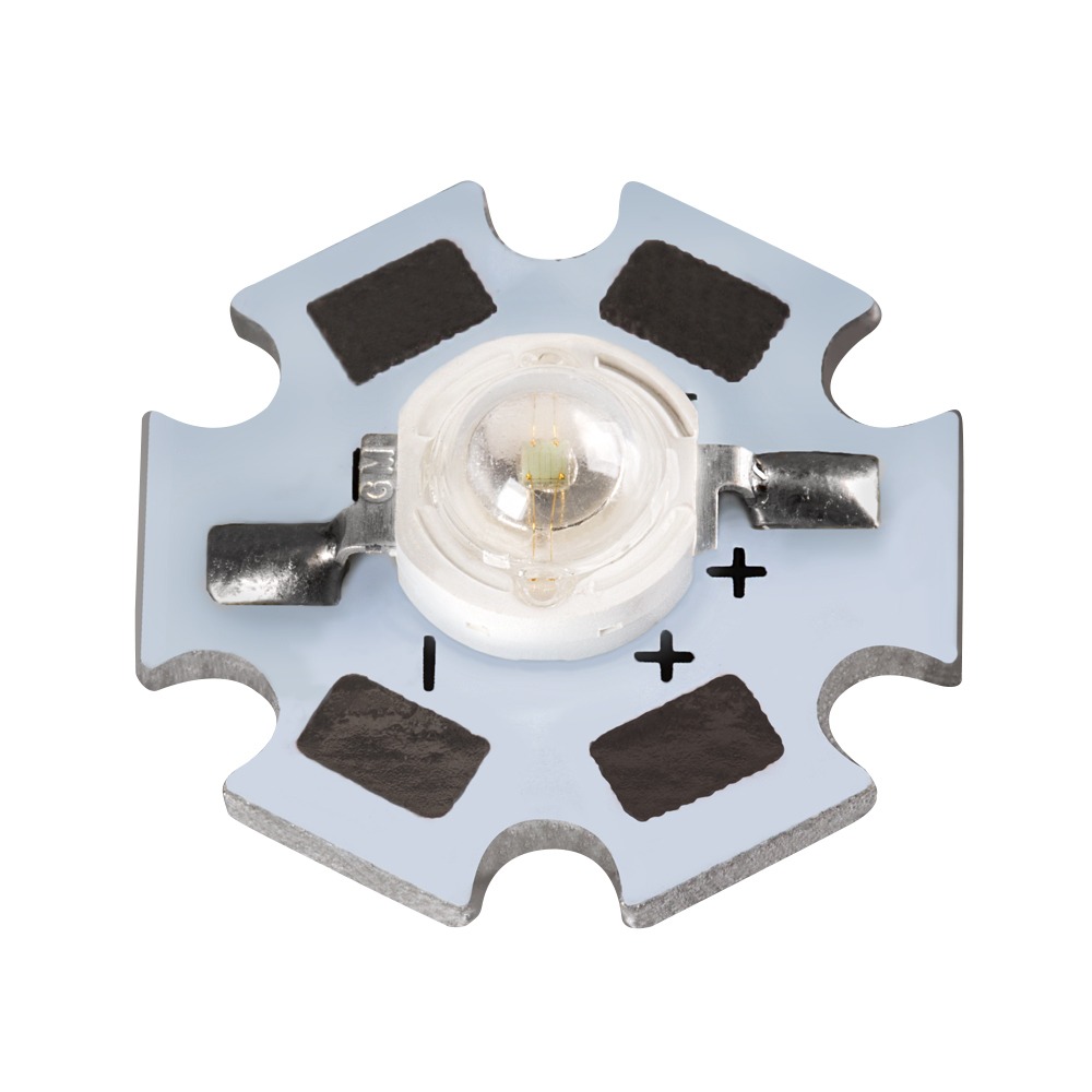 

Мощный светодиод ARPL-STAR-3W-EPL42 Yellow (Arlight, Emitter)