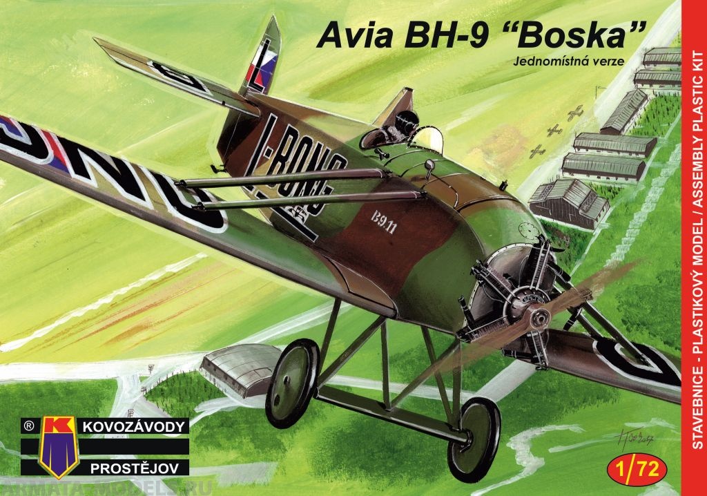 

KPM0077 Avia BH-9 single s.