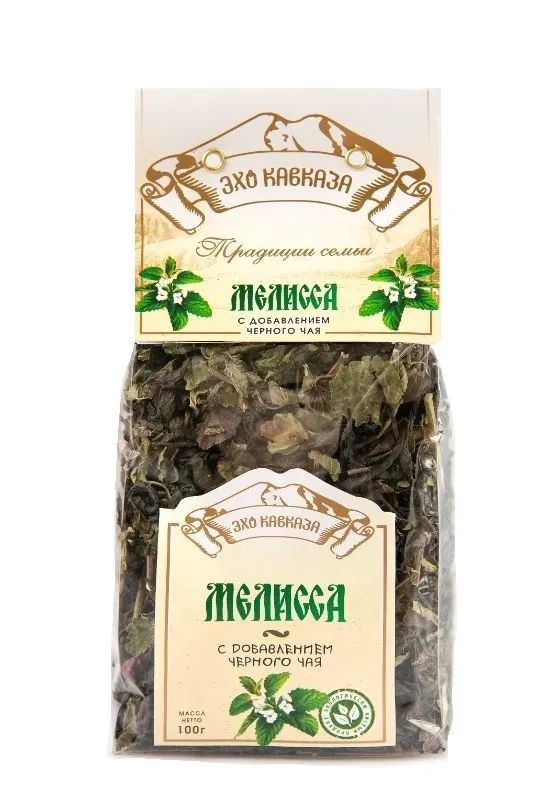 Чай черный Эхо Кавказа Мелисса 100 гр