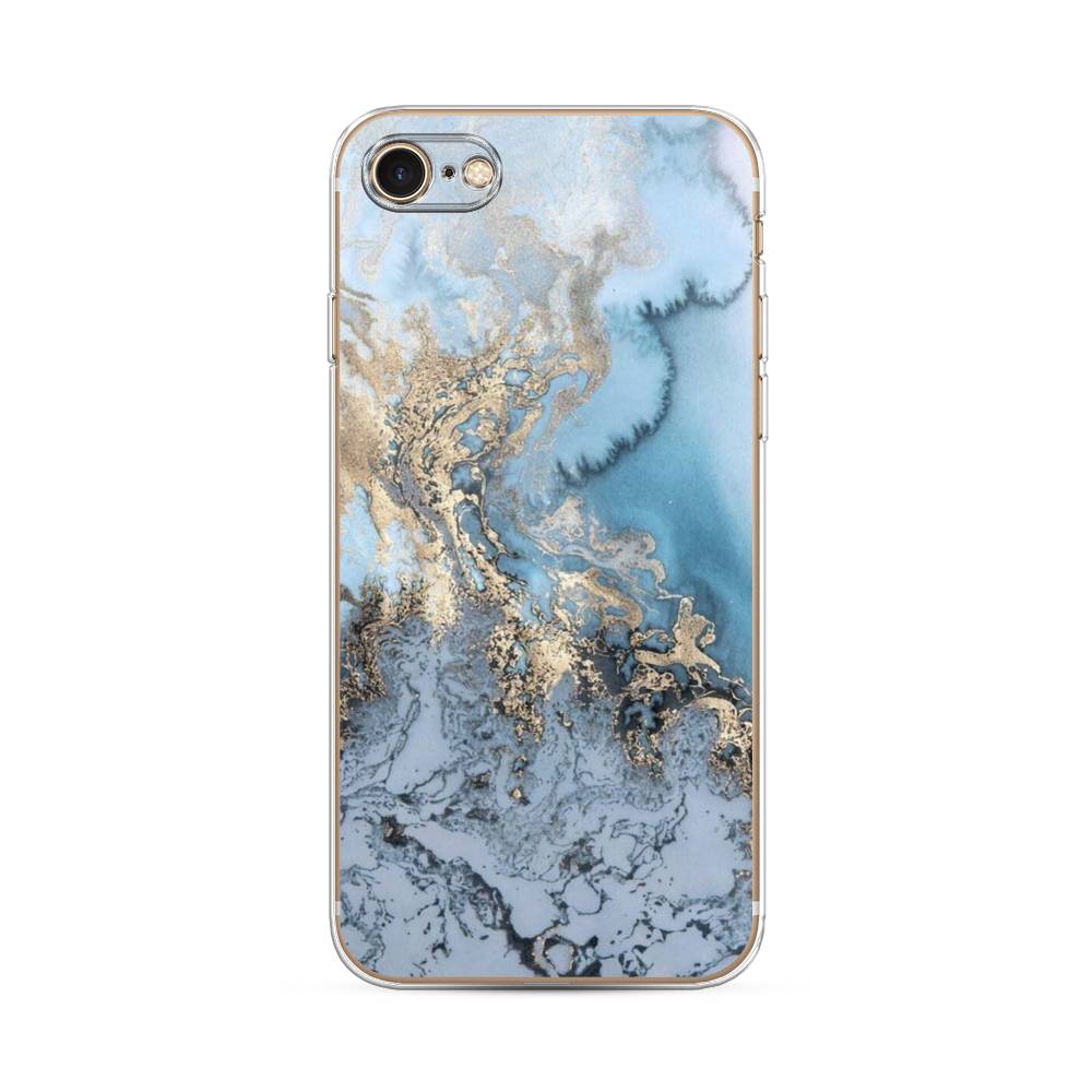 

Чехол Awog на Apple iPhone 8 / Айфон 8 "Морозная лавина синяя", Разноцветный, 10850-3