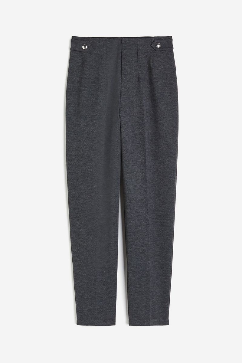 

Брюки женские H&M 1216397 серые XXL, Серый, 1216397