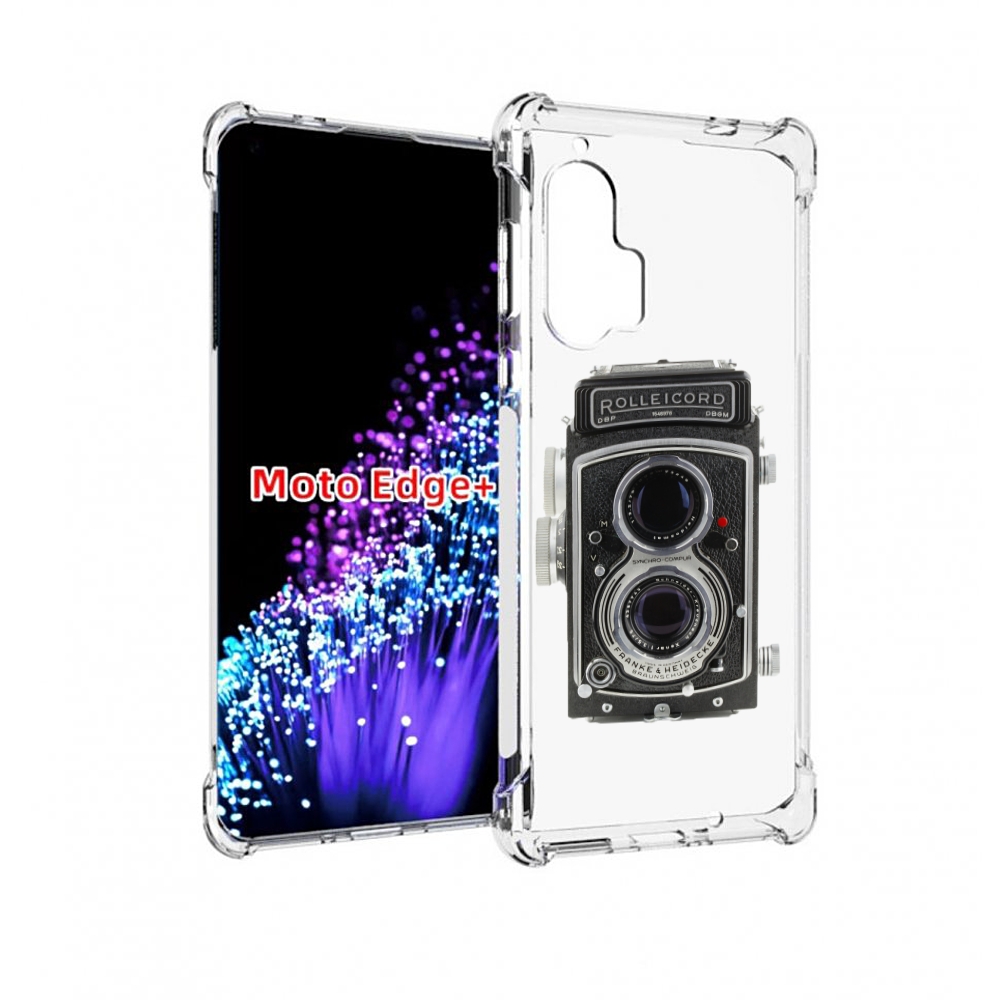 

Чехол MyPads старый проектор для Motorola Edge+ Plus, Прозрачный, Tocco