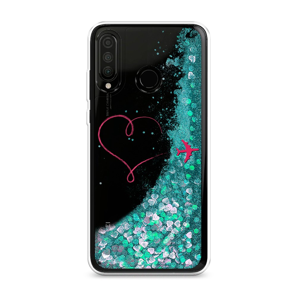 

Чехол Awog "Сердце и самолет" на Huawei P30 Lite/Honor 20S/20 Lite 2020, 67995-1