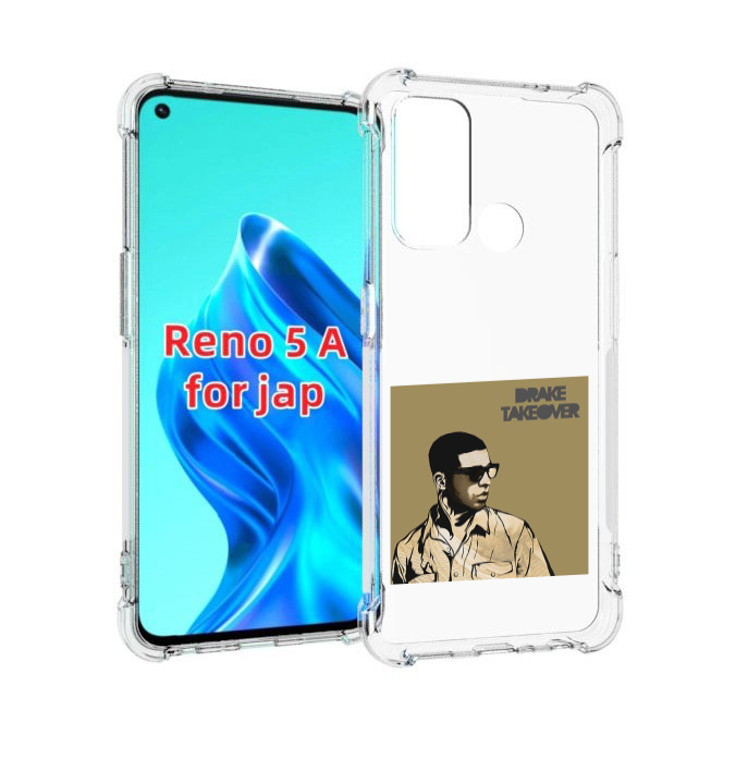 

Чехол MyPads Drake - Takeover для Oppo Reno 5A, Прозрачный, Tocco