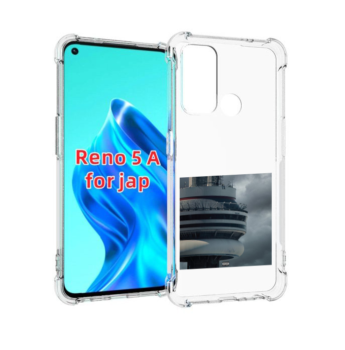 

Чехол MyPads Drake - Views для Oppo Reno 5A, Прозрачный, Tocco