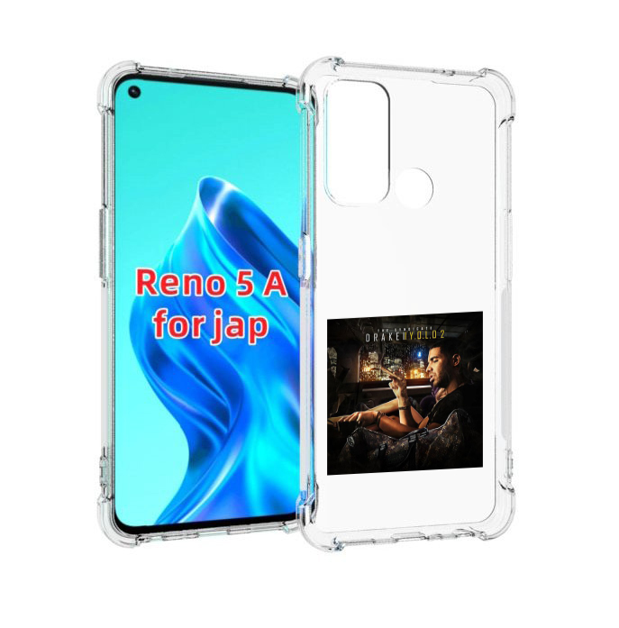 

Чехол MyPads Drake - You Only Live Once 2 для Oppo Reno 5A, Прозрачный, Tocco