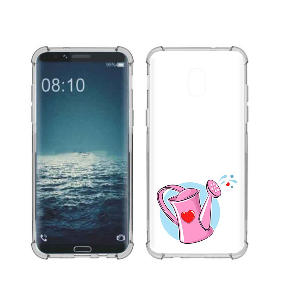 

Чехол MyPads Tocco для Samsung Galaxy J3 Лейка любви 14 февраля (PT226926.574.103), Прозрачный, Tocco