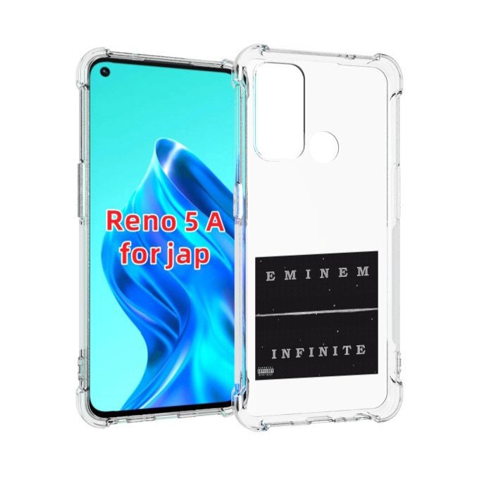 

Чехол MyPads Eminem INFINITE для Oppo Reno 5A, Прозрачный, Tocco