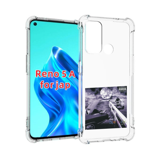 

Чехол MyPads Eminem THE SLIM SHADY LP для Oppo Reno 5A, Прозрачный, Tocco