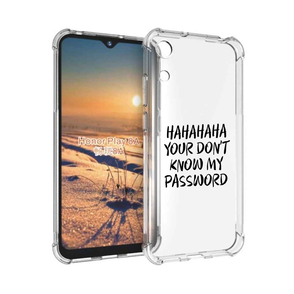 

Чехол бампер MyPads Мой-пароль для Honor 8A, Прозрачный, Tocco